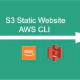 Setup Static Website AWS CLI